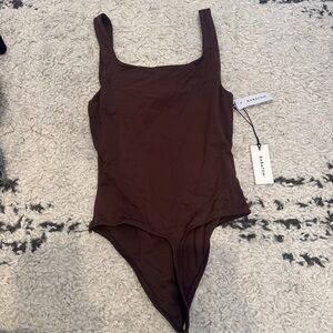 Aritzia body suit - tank top brown
